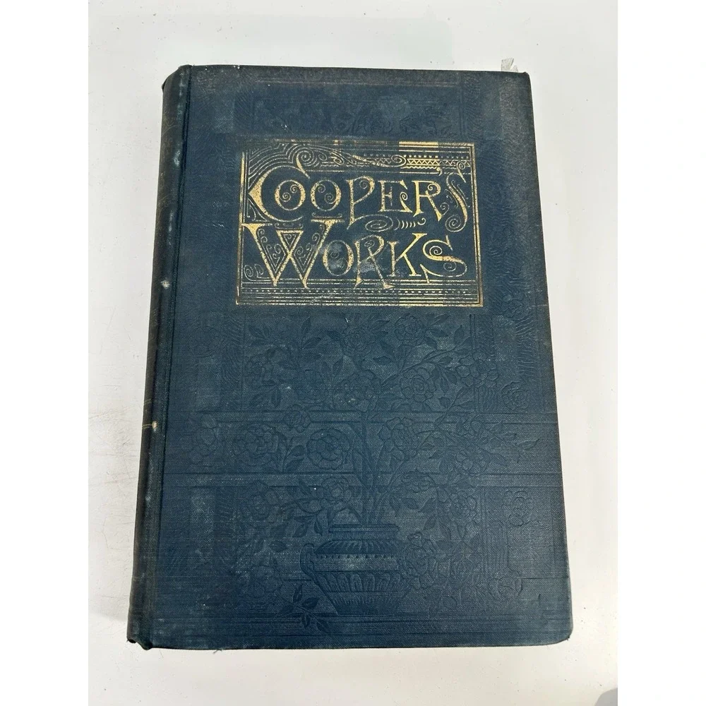 Works of James Fenimore Cooper Hardcover Book Volumes 5 7 8 9 & 10 Coopers Works